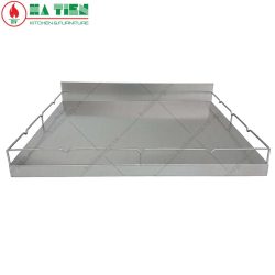 Kệ inox - Kệ phẳng treo tường 1 tầng