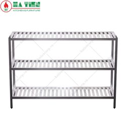 Kệ inox - Kệ thanh 3 tầng