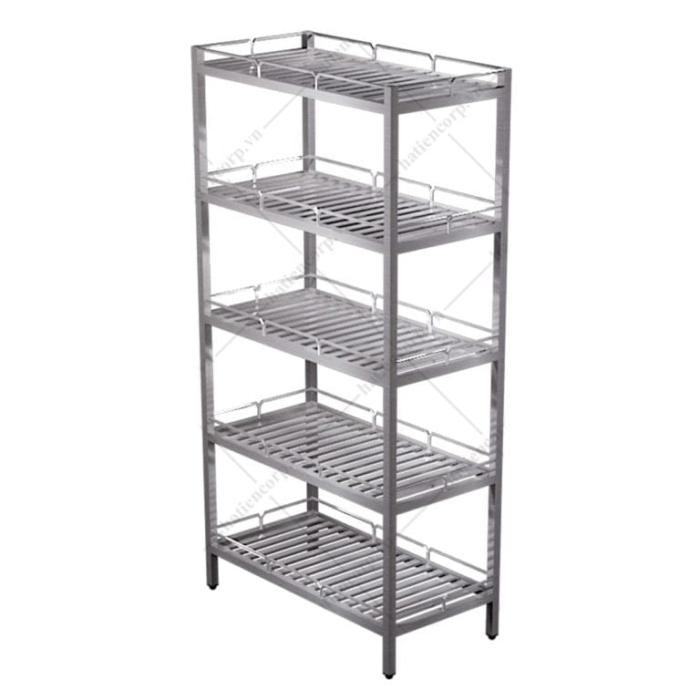 Kệ inox 5 tầng