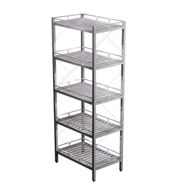Kệ thanh 5 tầng có lan can