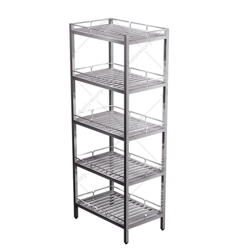 Kệ thanh 5 tầng có lan can