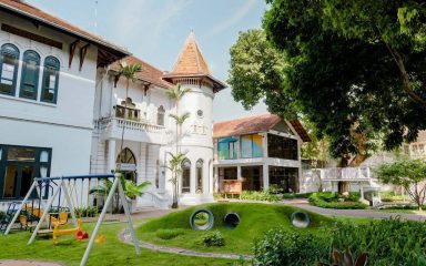 thiết kế trường mầm non