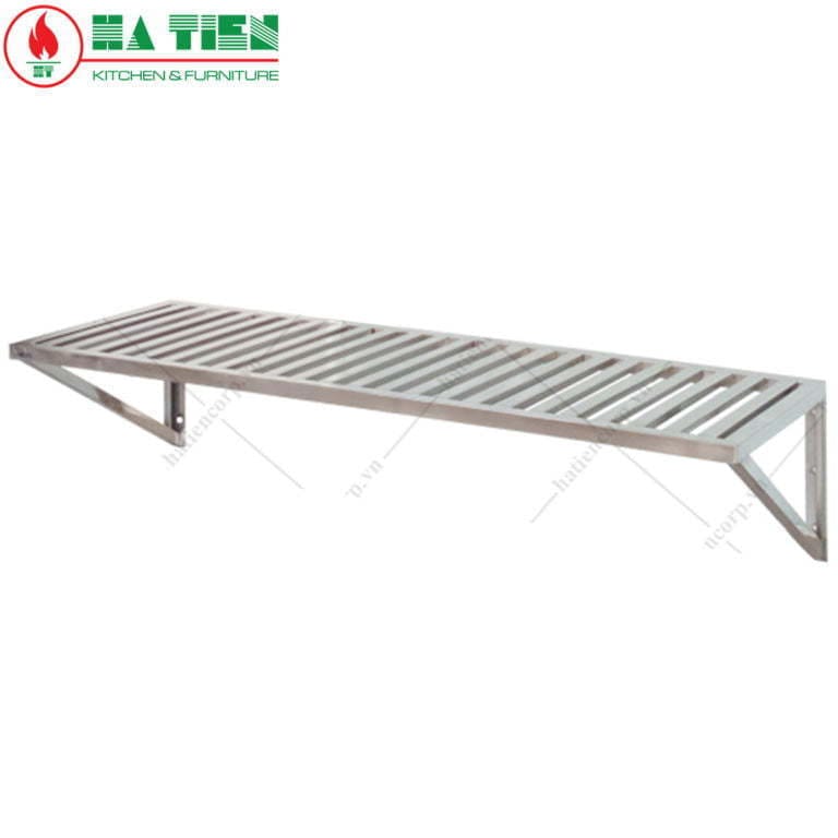 Kệ inox - Kệ thanh treo tường 1 tầng