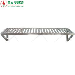 Kệ inox - Kệ thanh treo tường 1 tầng