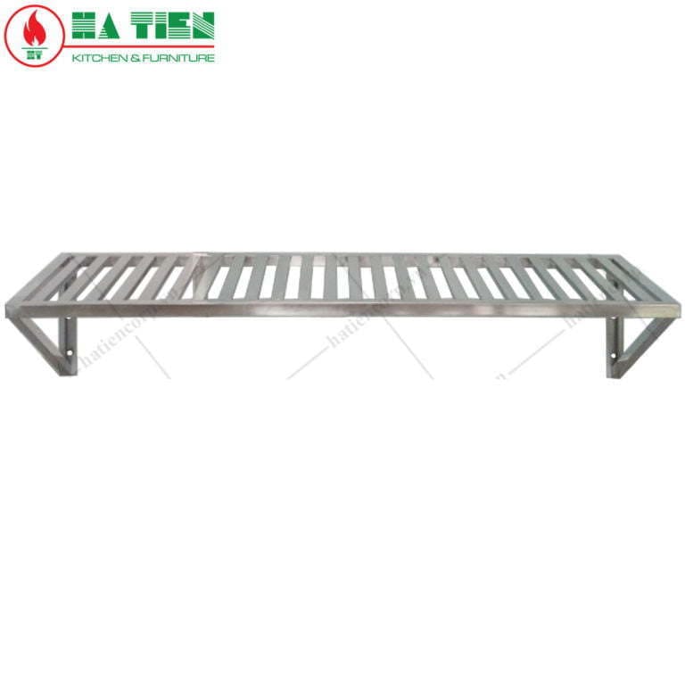 Kệ inox - Kệ thanh treo tường 1 tầng