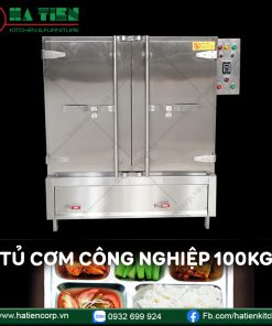 Tủ cơm công nghiệp 100kg - Tủ cơm điện