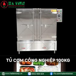 Tủ cơm công nghiệp 100kg - Tủ cơm điện