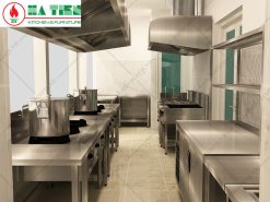 thiết kế bếp công nghiệp