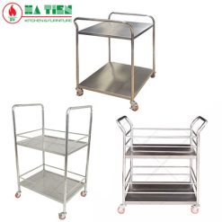 Xe đẩy inox