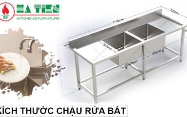 Kích thước chậu rửa bát