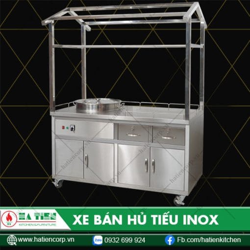 Xe đẩy bán hủ tiếu