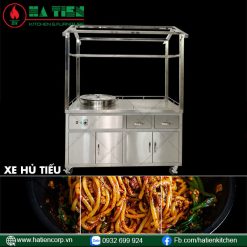 xe hủ tiếu inox 304