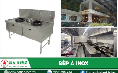 Bếp á inox thiết bị cần có trong nhà hàng