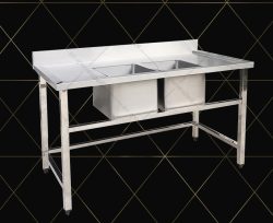 bồn rửa inox 2 ngăn 2
