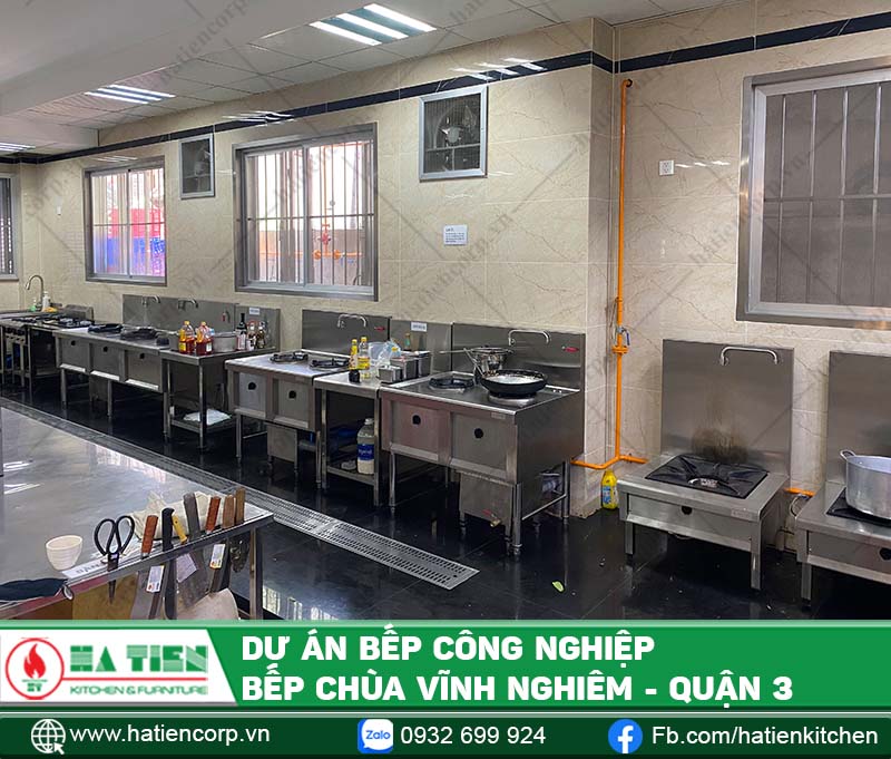 bếp chùa Vĩnh Nghiêm