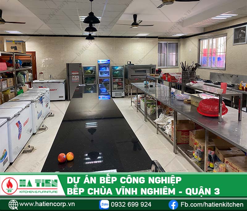 thi công bếp ăn từ thiện