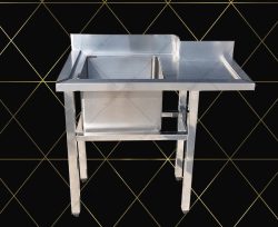 bồn rửa inox 1 ngăn 1 bàn