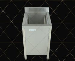 bồn rửa chén inox 304 1 ngăn có cửa