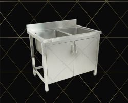 bồn rửa bát inox 304 có cửa đóng mở