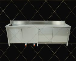 bồn rửa chén inox 304 có quầy tủ