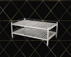 kệ inox để chén 2 tầng