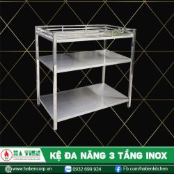 kệ đa năng 3 tầng inox