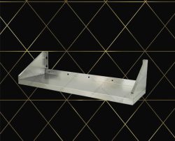 kệ inox 1 tầng treo tường