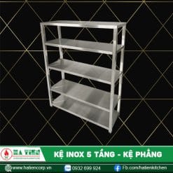 kệ inox 5 tầng