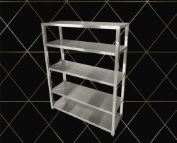 kệ inox 5 tầng