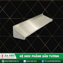 kệ inox gắn tường một tầng