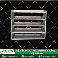 kệ bếp inox treo tường