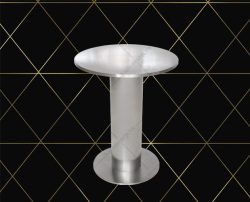 bàn tròn inox