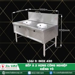 bếp á 2 họng 430