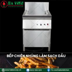 bếp chiên nhúng tách dầu