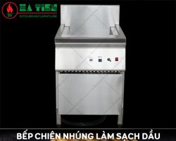 bếp chiên nhúng tách dầu