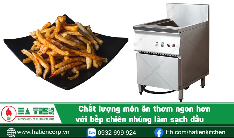 Bếp chiên nhúng dùng điện