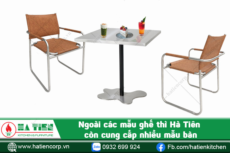 mẫu bàn ghế của Hà Tiên