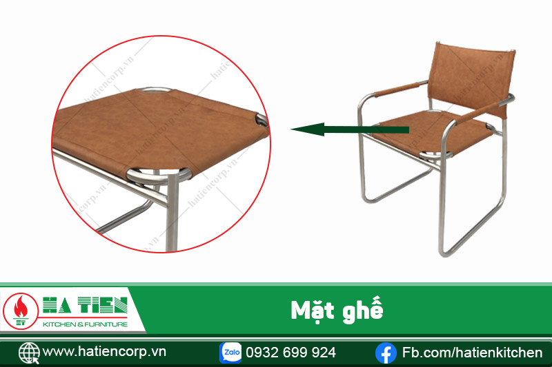 mặt ghế inox 304
