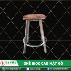 ghế inox cao