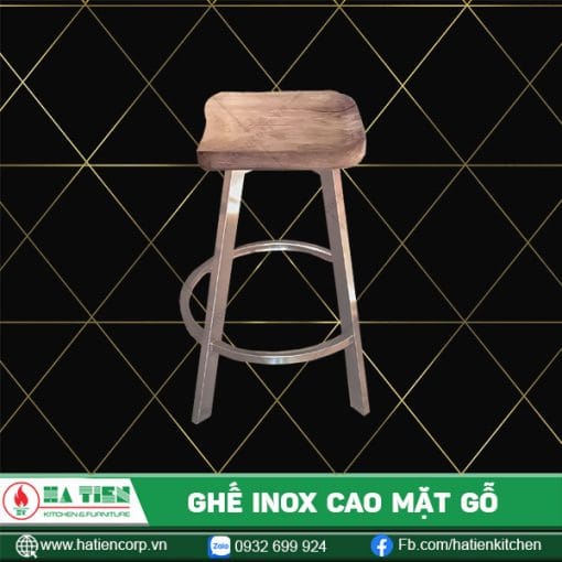 ghế inox cao 304