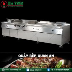 Quầy bếp quán ăn đẹp