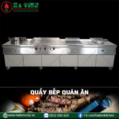 Quầy bếp quán ăn sang trọng