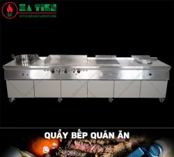 Quầy bếp quán ăn sang trọng