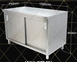 Các loại quầy inox — Hà Tiên Corp