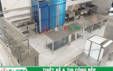 Thiết kế bếp công nghiệp Nha Trang - Khách sạn Đại Lộc
