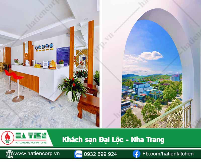 Khách sạn được thiết kế hiện đại