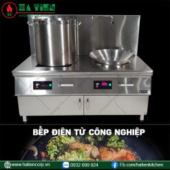 bếp điện từ mặt lõm