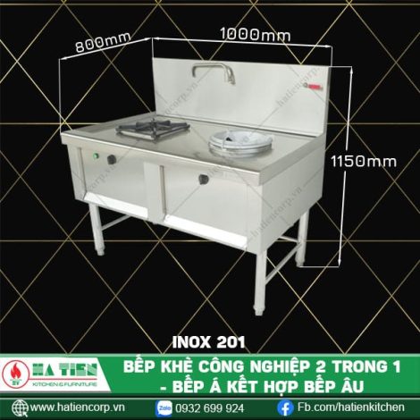 bếp gas khè 201