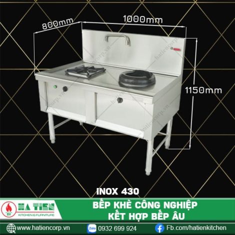 bếp gas khè kiềng gang 430
