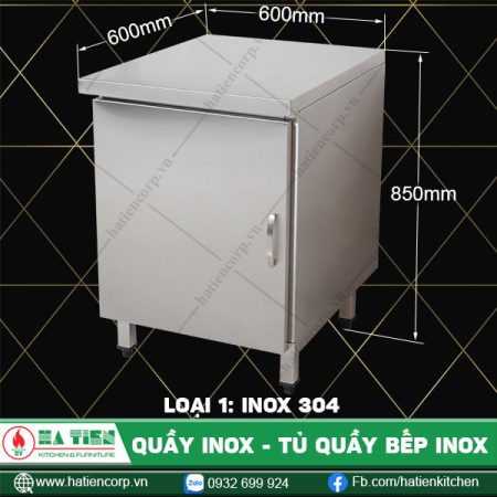 quầy inox QC6-6